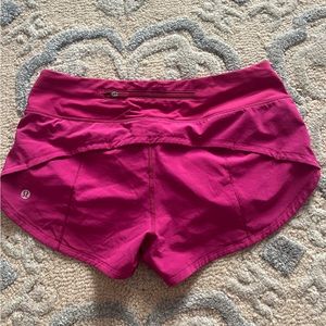 Lululemon pink size 4 shorts